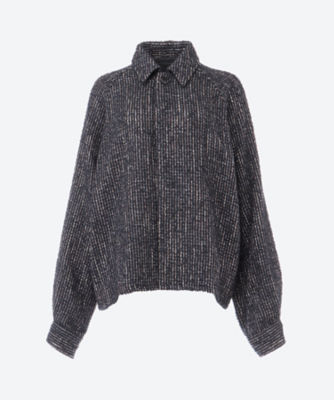 ＜JUHA (Women)＞ＬＯＯＰ　ＴＷＥＥＤ　ＳＨＯＲＴ　ＪＡＣＫＥＴ