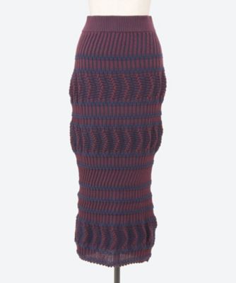 links straight Skirt OCF24203 | OPEN