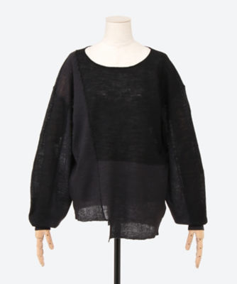 ＜OPEN SESAME CLUB (Woman)＞ｐａｔｃｈ　ｔｏｐｓ　ＯＣＦ２４１０９