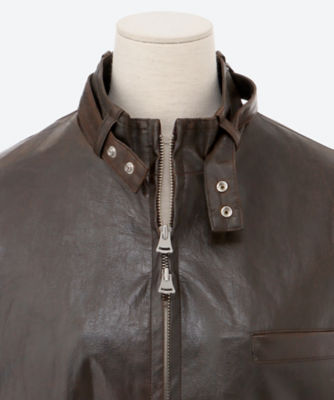 Fake Leather Three Pocket