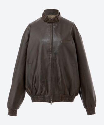 ＜INSCRIRE (Women)＞Ｆａｋｅ　Ｌｅａｔｈｅｒ　Ｔｈｒｅｅ　Ｐｏｃｋｅｔ　Ｂｌｏｕｓｏｎ