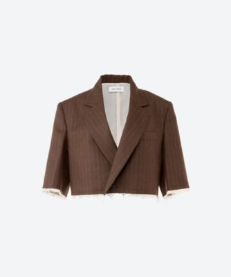 ＜BELPER＞ＤＯＵＢＬＥ　ＢＲＥＡＳＴＥＤ　ＳＨＯＲＴ　ＪＡＣＫＥＴ