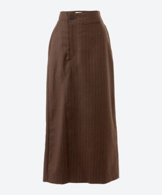 ＜BELPER＞ＯＶＥＲＬＡＰ　ＳＴＲＡＩＧＨＴ　ＳＫＩＲＴ