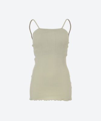 HAKUJI (Women)/ハクジ Ｒａｎｄｏｍ　ｒｉｂ　ｏｐｅｎ　ｂａｃｋ　ｃａｍｉ　Ｈ２３２５０７