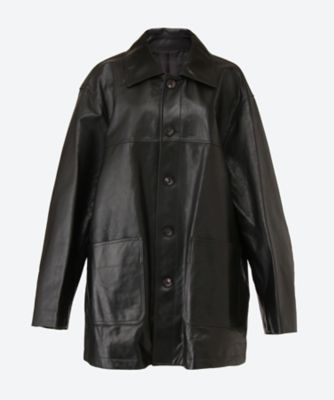 ＜ssstein (Women)＞ＬＥＡＴＨＥＲ　ＣＡＲ　ＪＡＣＫＥＴ　ＳＴ．１０６０