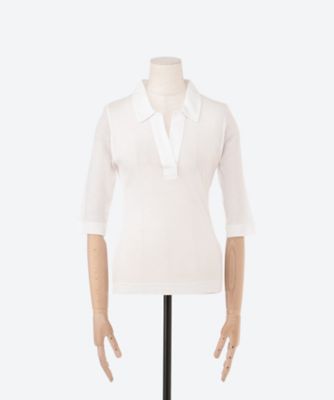 TADEO SOFT RIB POLO TOP NCTW