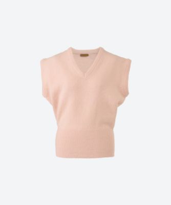 ＜LE17SEPTEMBRE (Women)＞Ｖ―ＮＥＣＫ　ＶＥＳＴ　ＬＳ２４７９ＫＮ００９