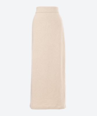 ＜LE17SEPTEMBRE (Women)＞ＢＡＳＩＣ　ＭＡＸＩ　ＳＫＩＲＴ