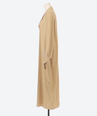 [人気] RECTO★ELEANOR SLIK LONG BLOUSE DRESS★ブラウスドレス ELEANOR SLIK LONG BLOUSE
