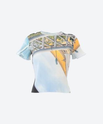 ＜kotohayokozawa (Women)＞ＧＲＡＰＨＩＣ　ＷＡＶＥ　ＴＩＮＹ　ＴＯＰ　ＴＤＸ５―Ｇ０２