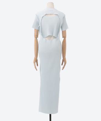ＰＥＥＰＨＯＬＥ―ＢＡＣＫ　ＳＨＯＲＴ　ＳＬＥＥＶＥ　ＤＲＥＳＳ　ＴＤＸ５―ＰＨ０４