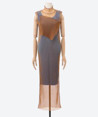 ＳＨＥＥＲ　ＬＡＹＥＲＥＤ　ＳＬＥＥＶＥＬＥＳＳ　ＤＲＥＳＳ　ＴＤＸ５―Ｓ０４