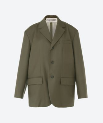 ＜INSCRIRE (Women)＞Ｗｏｏｌ　Ｂａｃｋ　Ｏｐｅｎ　Ｊａｃｋｅｔ　Ｉ２５ＳＳ―ＪＫ４７Ａ