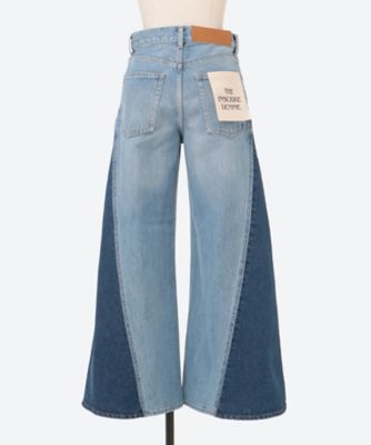 Ｐａｔｃｈ　Ｓｕｐｅｒ　Ｌｏｏｓｅ　Ｆｌａｒｅ　Ｄｅｎｉｍ　ＩＤ―ＰＴ３５