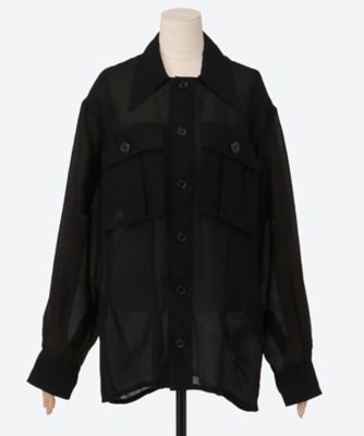 ＜INSCRIRE (Women)＞Ｓｈｅｅｒ　Ｓａｔｉｎ　Ｍｉｌｌｉｔａｒｙ　Ｊａｃｋｅｔ　Ｉ２５ＳＳ―ＳＨ８７