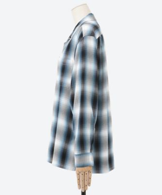 Ｒａｙｏｎ　ｏｍｂｒｅ　ｃｈｅｃｋ　Ｌ／Ｓ　ｓｈｉｒｔ　ＰＳ２５―ＳＨ０３