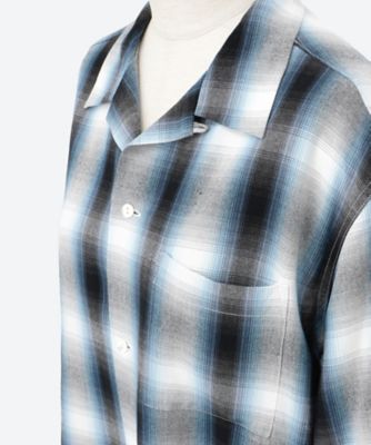 Ｒａｙｏｎ　ｏｍｂｒｅ　ｃｈｅｃｋ　Ｌ／Ｓ　ｓｈｉｒｔ　ＰＳ２５―ＳＨ０３