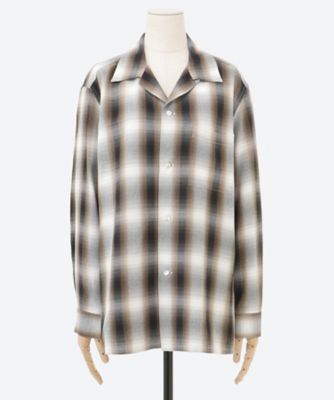 Ｒａｙｏｎ　ｏｍｂｒｅ　ｃｈｅｃｋ　Ｌ／Ｓ　ｓｈｉｒｔ　ＰＳ２５―ＳＨ０３