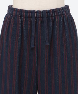 Ｃｏｔｔｏｎ　ｉｎｒａｙ　ｓｔｒｉｐｅ　ｐａｎｔｓ　ｗｉｔｈ　ａｐｒｏｎ　ＰＳ２５―ＰＴ０４