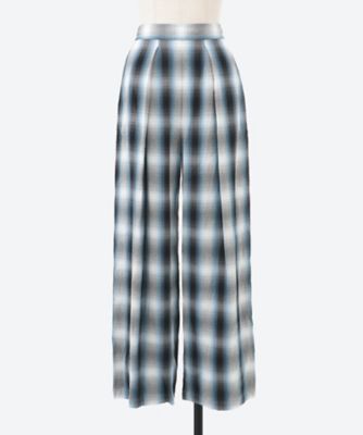 Ｒａｙｏｎ　ｏｍｂｒｅ　ｃｈｅｃｋ　ｇａｔｈｅｒｅｄ　ｐａｎｔｓ　ＰＳ２５―ＰＴ０５