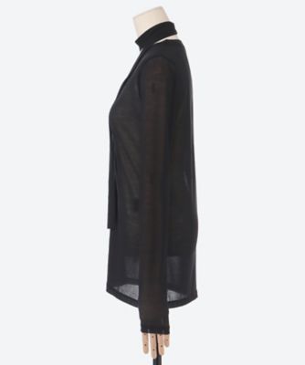 Ｃｏｔｔｏｎ　ｎｙｌｏｎ　ｓｈｅｅｒ　Ｌ／Ｓ　ｗｉｔｈ　ｔｉｅ　ＰＳ２５―ＣＳ０７