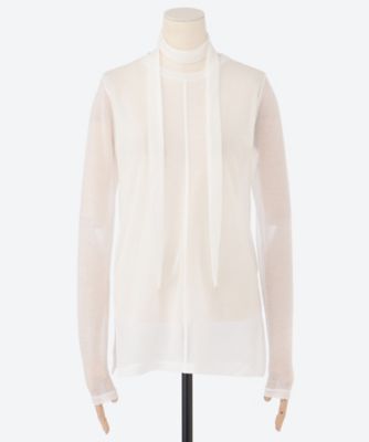 Ｃｏｔｔｏｎ　ｎｙｌｏｎ　ｓｈｅｅｒ　Ｌ／Ｓ　ｗｉｔｈ　ｔｉｅ　ＰＳ２５―ＣＳ０７
