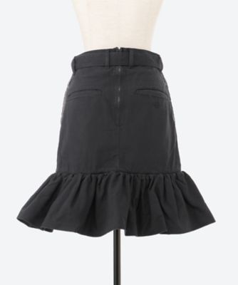 ＢＥＬＴＥＤ　ＰＥＮＣＩＬ　ＦＬＡＲＥ　ＳＫＩＲＴ（ＤＡＲＫ　ＮＡＶＹ）　２５１０２０３０