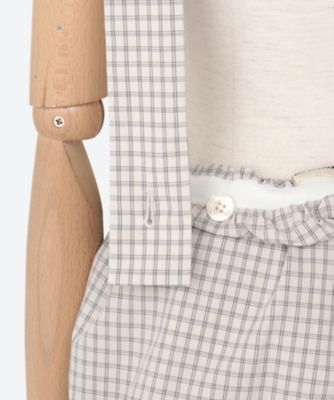 ＣＨＥＣＫ　ＲＵＦＦＬＥ　ＳＴＲＡＰ　ＭＩＮＩ　ＳＫＩＲＴ　２５１０２００７