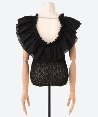 ｂｉｇ　ｆｒｉｌｌ　ｌａｃｅ　ｃａｍｉ　Ｆ２５Ｓ－２５