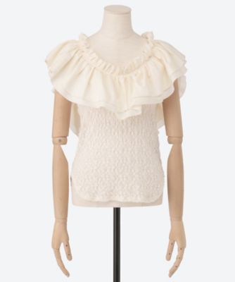 ｂｉｇ　ｆｒｉｌｌ　ｌａｃｅ　ｃａｍｉ　Ｆ２５Ｓ－２５