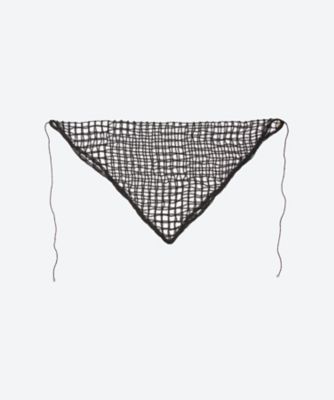 FUMIE=TANAKA/フミエタナカ ｍｅｔａｌ　ｍｅｓｈ　ｓｃａｒｆ　Ｆ２５Ｓ－５９