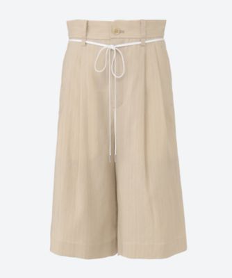BELPER/ベルパー パンツ　ＳＴＲＩＰＥ　ＴＵＣＫＥＤ　ＳＨＯＲＴ　ＰＡＮＴ　２２１２―０７２５Ｓ