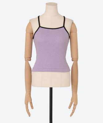 キャミソール　ＲＩＢ　ＳＨＯＲＴ　ＣＡＭＩＳＯＬＥ　２２１３―０６２５