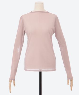 KLOKE (Women)/クローク Ｒｅｉｎ　Ｌｏｎｇ　Ｓｌｅｅｖｅ　Ｍｅｓｈ　Ｔ　ＫＬ２５ＳＳ００７