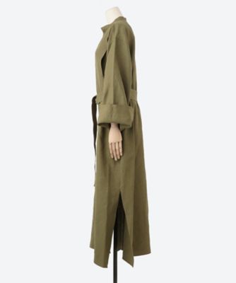 ドレス　Ｌｉｎｅｎ　Ｂｉｂ　Ｄｒｅｓｓ　ＯＰ２５Ｓ０００３