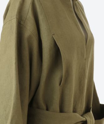 ドレス　Ｌｉｎｅｎ　Ｂｉｂ　Ｄｒｅｓｓ　ＯＰ２５Ｓ０００３