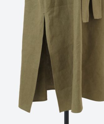 ドレス　Ｌｉｎｅｎ　Ｂｉｂ　Ｄｒｅｓｓ　ＯＰ２５Ｓ０００３