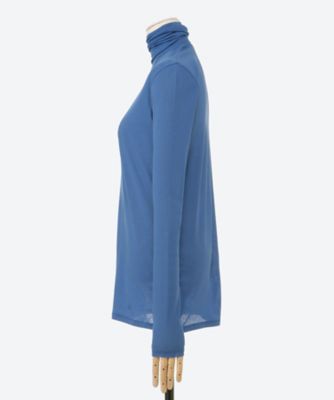 カットソー　Ｆｉｎｅ　Ｃｏｔｔｏｎ　Ｃｉｒｃｕｌａｒ　Ｒｉｂ　Ｈｉｇｈ　Ｎｅｃｋ　ＣＳ２５Ｓ０００１