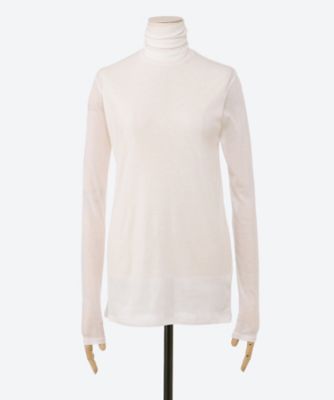カットソー　Ｆｉｎｅ　Ｃｏｔｔｏｎ　Ｃｉｒｃｕｌａｒ　Ｒｉｂ　Ｈｉｇｈ　Ｎｅｃｋ　ＣＳ２５Ｓ０００１