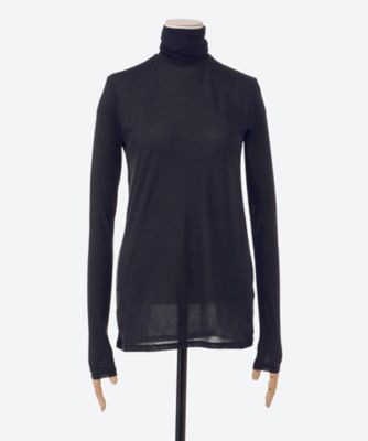 カットソー　Ｆｉｎｅ　Ｃｏｔｔｏｎ　Ｃｉｒｃｕｌａｒ　Ｒｉｂ　Ｈｉｇｈ　Ｎｅｃｋ　ＣＳ２５Ｓ０００１