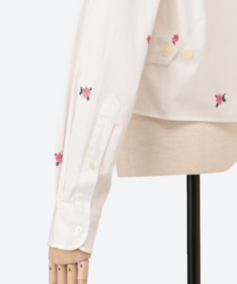 2024春の新作 FLOWER EMBROIDERY FRONT SHORT その他