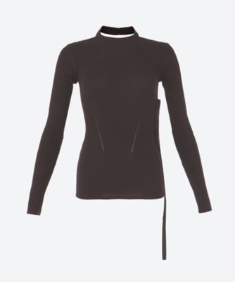 ＜JANE SMITH (Women)＞１６Ｇ　ＲＩＢ　ＨＯＬＴＥＲ　ＮＥＣＫ　ＰＵＬＬＯＶＥＲ　２５ＳＫＮ―＃７３４Ｌ