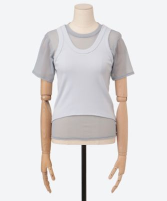 ＳＨＯＲＴ　ＳＬＥＥＶＥ　ＷＩＴＨ　ＴＡＮＫ　ＬＡＹＥＲＥＤ　ＰＵＬＬＯＶＥＲ　２５ＳＣＴ―＃７３２Ｌ
