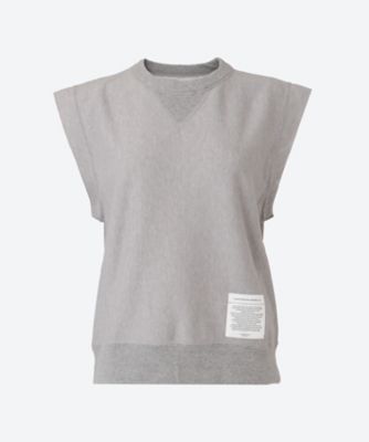 ＜JANE SMITH (Women)＞ＰＯＬＹＥＳＴＥＲ　ＦＬＥＥＣＥ　ＣＵＴ　ＯＦＦ　ＳＬＥＥＶＥＬＥＳＳ　ＴＯＰＳ　２５ＳＣＴ―＃８４５Ｌ