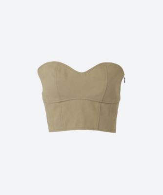 ＜JANE SMITH (Women)＞ＣＯＴＴＯＮ　ＰＯＬＹＥＳＴＥＲ　ＴＷＩＬＬ　ＢＵＳＴＩＥＲ　２５ＳＢＬ―＃８０５Ｌ
