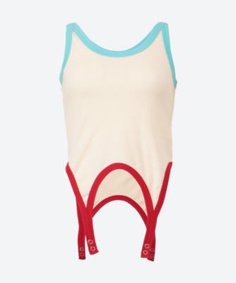 ＜JANE SMITH (Women)＞ＣＯＴＴＯＮ　ＲＩＢ　ＵＰ　ＡＮＤ　ＤＯＷＮ　ＴＡＮＫ　ＴＯＰ　２５ＳＣＴ―＃７１１Ｌ―ＲＩＢ　ＵＰ