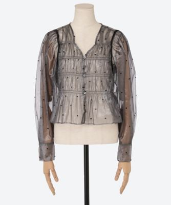 ＰＯＬＹＥＳＴＥＲ　ＮＹＬＯＮ　ＳＨＥＥＲ　ＣＵＴ　ＪＡＣＱＵＡＲＤ　ＳＨＩＲＲＩＮＧ　ＢＬ　２５ＳＢＬ―＃７１７Ｌ―ｓｕｍｍｅｒ