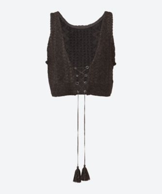 ＜A CCORDION (Women)＞ＡＦＲＩＣＡＮ　ＰＡＴＴＥＲＮ　ＲＩＮＧ　ＶＥＳＴ　２５ＳＳＡＣ―００８