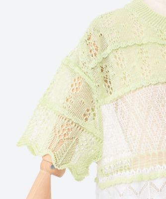 ｃｒａｚｙ　ｌａｃｅ　ｋｎｉｔ　ＯＨ２５ＳＳ―ＫＮ０９