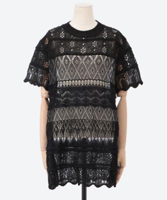ｃｒａｚｙ　ｌａｃｅ　ｋｎｉｔ　ＯＨ２５ＳＳ―ＫＮ０９